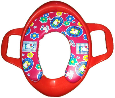 

Croox New Comfortable Red Plastic Potty Seat Potty Seat(Multicolor)