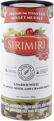 

Sirimiri DAN003 Energy Bars(500 g, Natural Flavour of the Ingredients)