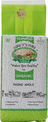 

ELWORLD Unpolished Green Moong Dal (Whole)(1 kg)