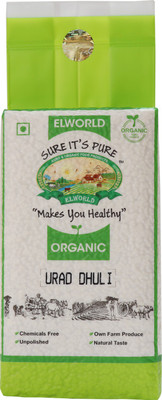 

ELWORLD Unpolished Black Urad Dal (Split)(1 kg)