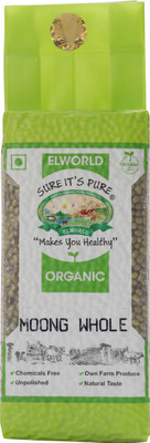 

ELWORLD Unpolished Green Moong Dal (Whole)(500 g)