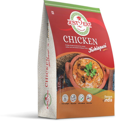 

Just 2 Eat Chicken Kolhapuri Ready to Eat Pack (280 gm) 280 g
