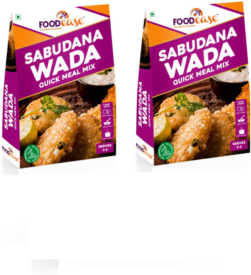 

Foodease Instant Sabudana Wada (Pack of 2) 180 g(Pack of 2)