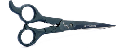 

Yazdan Barber Scissor – Pinky Rest Premium Series Scissors(Set of 1, Black)