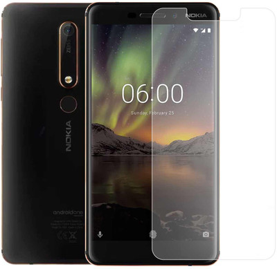 CASE CREATION Tempered Glass Guard for Nokia 6.1(Pack of 1)