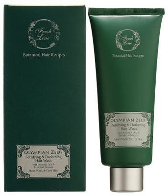

Freshline Olympian Zeus Fortifying Hair Wash for Mens Weak and Grey Hair(200 ml)