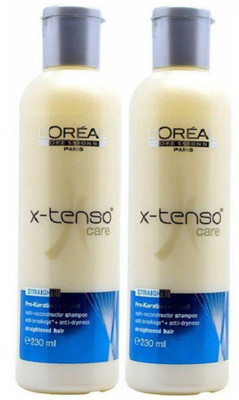 

L'Oreal xtenso straight care shampoo combo set of 2(460 ml)