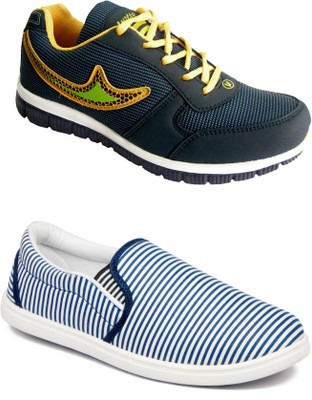 

Asian Men Casual & Running Shoes Combo Pack of 2 Casuals For Men(Multicolor