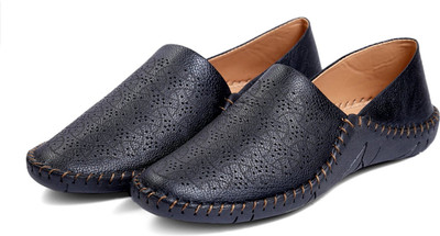 

Deals4you Artificial Leather Leather Casual Partywear Wedding Loafers For Mens and Boys Party Wear For Men(Black