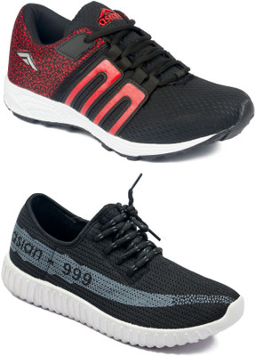 

Asian Men Casual & Running Shoes Combo Pack of 2 Casuals For Men(Multicolor