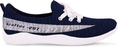 

Krafter Mesh men 's slip on Shoes Walking Shoes For Men(Navy
