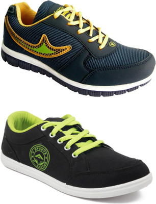 

Asian Men Casual & Running Shoes Combo Pack of 2 Casuals For Men(Multicolor