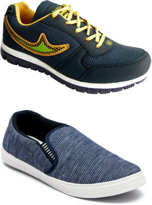 

Asian Men Casual & Running Shoes Combo Pack of 2 Casuals For Men(Multicolor