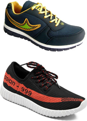 

Asian Men Casual & Running Shoes Combo Pack of 2 Casuals For Men(Multicolor
