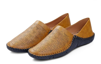 

Deals4you Artificial Leather Leather Casual Partywear Wedding Loafers For Mens and Boys Party Wear For Men(Tan