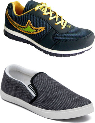 

Asian Men Casual & Running Shoes Combo Pack of 2 Casuals For Men(Multicolor