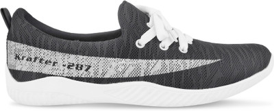 

Krafter Mesh men 's slip on Shoes Walking Shoes For Men(Off White, Grey