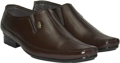 

Jenfars Formal Shoe Slip On For Men(Brown