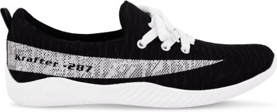 

Krafter Mesh men 's slip on Shoes Walking Shoes For Men(Black