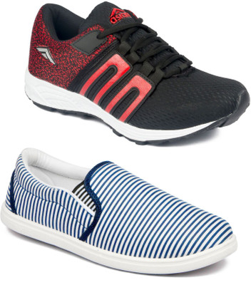 

Asian Men Casual & Running Shoes Combo Pack of 2 Casuals For Men(Multicolor