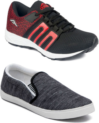 

Asian Men Casual & Running Shoes Combo Pack of 2 Casuals For Men(Multicolor