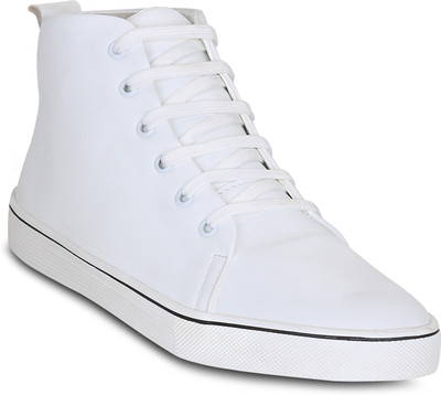 

Kielz White-Lace-Ups-Men's-Sneakers Sneakers For Men(White
