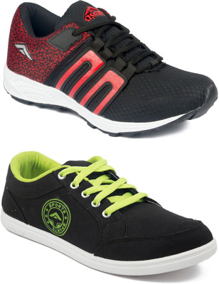 

Asian Men Casual & Running Shoes Combo Pack of 2 Casuals For Men(Multicolor