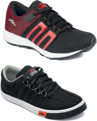 

Asian Men Casual & Running Shoes Combo Pack of 2 Walking Shoes For Men(Multicolor