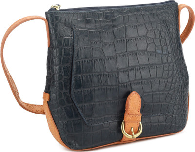 

Holii Women Casual Blue Leatherette Shoulder Bag