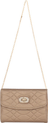 

Swiss Women Beige Leatherette Sling Bag