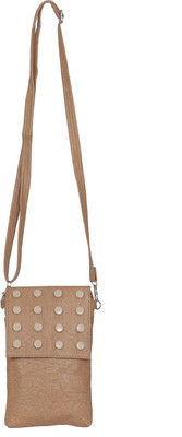 

Swiss Women Beige Leatherette Sling Bag