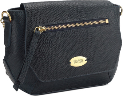

Hidesign Women Casual Blue Genuine Leather Shoulder Bag
