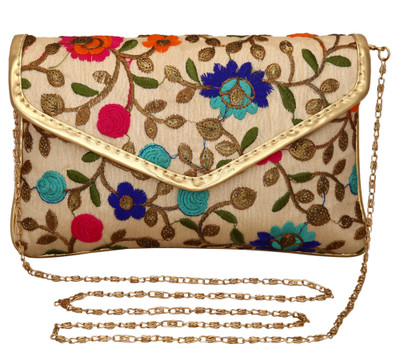

VASTRESHA Women Beige Leatherette Sling Bag