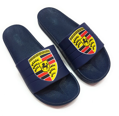 

Angel Fashion Angel Fashion Por Slipper for Men Slides, Blue