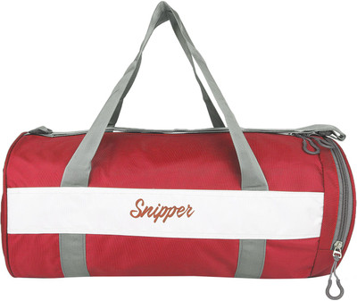 

Snipper Shoe Compartment Gym Bag(Red, Kit Bag)