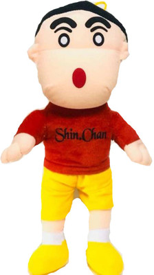 ToyHub Super Soft lovable cute cartoon character shin chan Soft Toys - 32 cm(Multicolor)