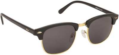 Arzonai Clubmaster Sunglasses(For Men & Women, Black)