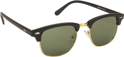 Arzonai Clubmaster Sunglasses(For Men & Women, Green) Arzonai Clubmaster Sunglasses(For Men & Women, Green)
