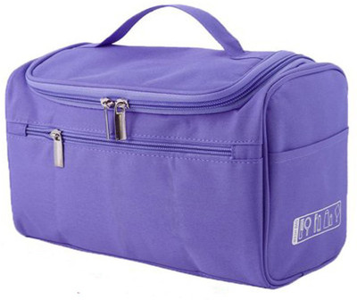 

Expeditious Multifunction Zipper Toiletry Bags Travel Organizer Wash Storage Bags Makeup Bags Cosmetic Case – Purple Color Travel Toiletry Kit(Purple)