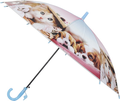 

FabSeasons Kids Fancy U Umbrella(Blue)