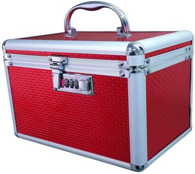 

Shilpika Creation Awesome Makeup and multipurpose Vanity Box(Red)