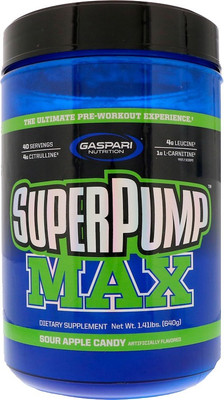 

Gaspari Nutrition SuperPump Max (Sour Apple Candy(640 g)