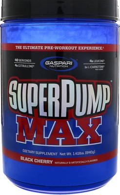 

Gaspari Nutrition SuperPump Max (Black Cherry)(640 g)