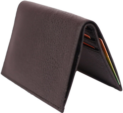 

Peacock Mundkar Boys Black Artificial Leather Wallet(7 Card Slots)