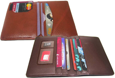 

Peacock Mundkar Men Tan Artificial Leather Wallet(7 Card Slots)