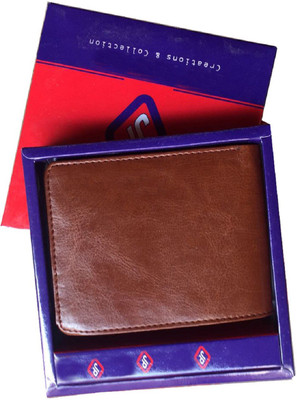 

Peacock Mundkar Boys Brown, Tan Artificial Leather Wallet(5 Card Slots)