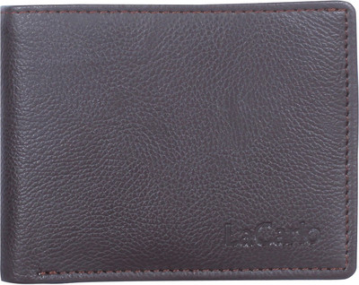 

LaCarlo Boys Brown Genuine Leather Wallet(6 Card Slots), Dark brown