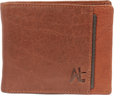 

AL Men Brown Genuine Leather Wallet(7 Card Slots)