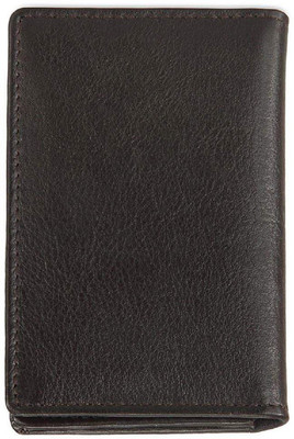 

Peacock Mundkar Boys Black Artificial Leather Wallet(15 Card Slots)
