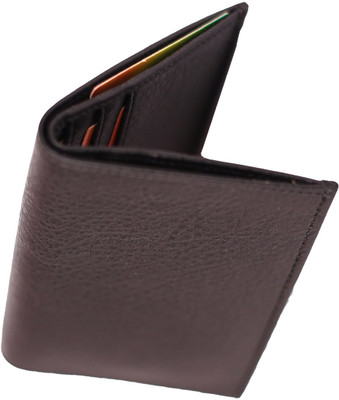 

Peacock Mundkar Boys Black Artificial Leather Wallet(7 Card Slots)